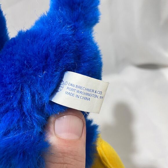 Vintage University of Kansas Mascot Jayhawk Dan Brechner Stuffed Plush Toy 6 In - Picture 6 of 7